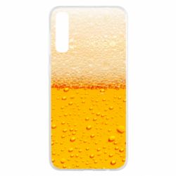 Чехол для Samsung A50 A man with a mermaid swims in beer - PrintSalon