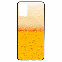 Чехол для Samsung A51 A man with a mermaid swims in beer - PrintSalon