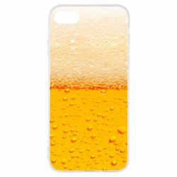 Чехол для iPhone 8 A man with a mermaid swims in beer - PrintSalon