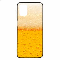 Чехол для Samsung M51 A man with a mermaid swims in beer - PrintSalon