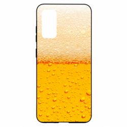 Чехол для Samsung S20 A man with a mermaid swims in beer - PrintSalon