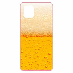 Чехол для Samsung Note 10 Lite A man with a mermaid swims in beer - PrintSalon