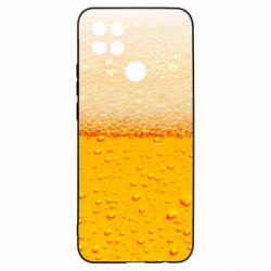 Чехол для Oppo A15s/A15 A man with a mermaid swims in beer - PrintSalon