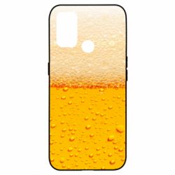 Чехол для Oppo A53/A32/A33 A man with a mermaid swims in beer