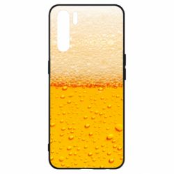 Чехол для Oppo A91/Reno3 A man with a mermaid swims in beer - PrintSalon