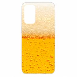 Чехол для Oppo Reno 5 4G A man with a mermaid swims in beer - PrintSalon