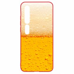 Чехол для Xiaomi Mi10/10 Pro A man with a mermaid swims in beer - PrintSalon