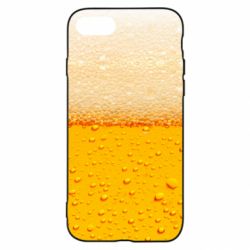 Чехол для iPhone SE 2022 A man with a mermaid swims in beer - PrintSalon