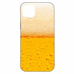 Чехол для iPhone 14 Plus A man with a mermaid swims in beer - PrintSalon