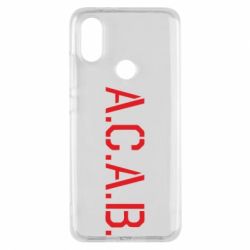 Чохол для Xiaomi Mi A2 A.C.A.B. - PrintSalon