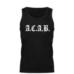 Майка чоловіча A.C.A.B - PrintSalon