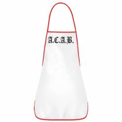Фартух A.C.A.B - PrintSalon