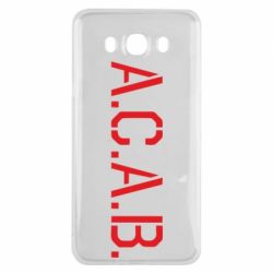 Чохол для Samsung J7 2016 A.C.A.B. - PrintSalon