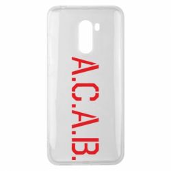 Чохол для Xiaomi Pocophone F1 A.C.A.B. - PrintSalon