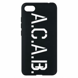 Чехол для Xiaomi Redmi 6A A.C.A.B.