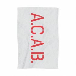 Рушник з принтом A.C.A.B. - PrintSalon