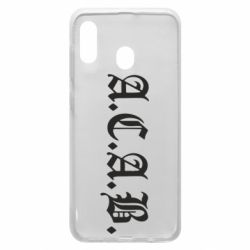 Чохол для Samsung A20 A.C.A.B - PrintSalon