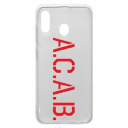 Чохол для Samsung A30 A.C.A.B. - PrintSalon