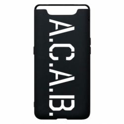 Чохол для Samsung A80 A.C.A.B. - PrintSalon