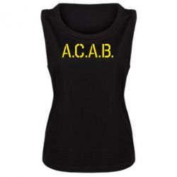 Майка жіноча A.C.A.B. - PrintSalon