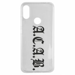 Чохол для Xiaomi Redmi Note 7 A.C.A.B - PrintSalon