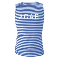 Майка-тільняшка A.C.A.B. - PrintSalon