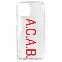Чохол для iPhone 12 mini A.C.A.B. - PrintSalon