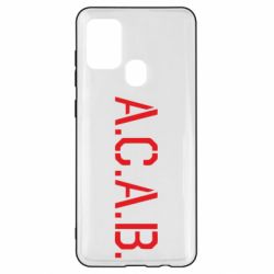 Чохол для Samsung A21s A.C.A.B. - PrintSalon