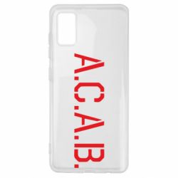 Чохол для Samsung A41 A.C.A.B. - PrintSalon