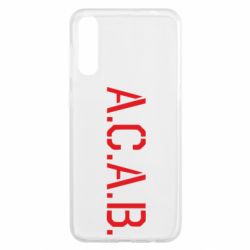Чохол для Samsung A50 A.C.A.B. - PrintSalon