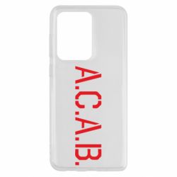 Чохол для Samsung S20 Ultra A.C.A.B. - PrintSalon