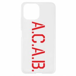 Чохол для Xiaomi Mi11 Lite A.C.A.B. - PrintSalon