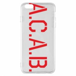 Чохол для iPhone 6 Plus/6S Plus A.C.A.B. - PrintSalon
