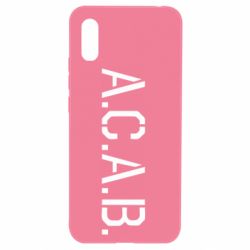 Чохол для Xiaomi Redmi 9a A.C.A.B. - PrintSalon