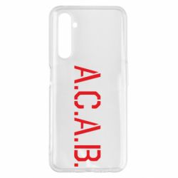 Чохол для Realme 6 Pro A.C.A.B. - PrintSalon