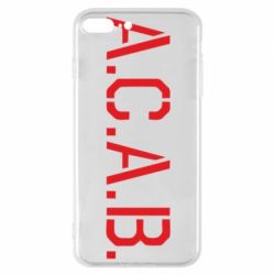 Чохол для iPhone 7 Plus A.C.A.B. - PrintSalon