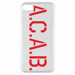 Чохол для iPhone SE 2022 A.C.A.B. - PrintSalon