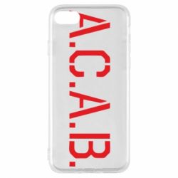 Чохол для iPhone 8 A.C.A.B. - PrintSalon