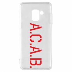Чохол для Samsung A8 2018 A.C.A.B. - PrintSalon