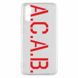Чохол для Huawei P20 A.C.A.B. - PrintSalon