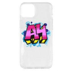 Чехол для iPhone 14 Plus А4 Граффити - PrintSalon