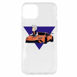 Чехол для iPhone 14 Plus A4 Lamba - PrintSalon