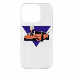 Чехол для iPhone 14 Pro A4 Lamba - PrintSalon