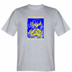 Чоловіча футболка Stedman Або волю здобути, або вдома небувати