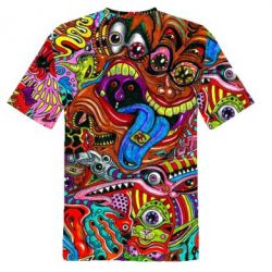Чоловіча футболка 3D Abstraction of art - PrintSalon