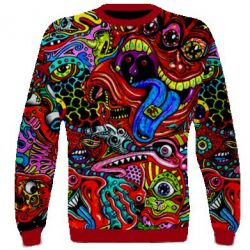 3D світшот Abstraction of art