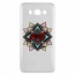 Чохол для Samsung J7 2016 AC/DC Art Logo - PrintSalon