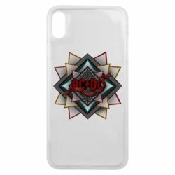Чохол для iPhone Xs Max AC/DC Art Logo - PrintSalon