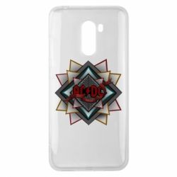 Чохол для Xiaomi Pocophone F1 AC/DC Art Logo - PrintSalon