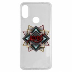 Чохол для Xiaomi Redmi Note 7 AC/DC Art Logo - PrintSalon